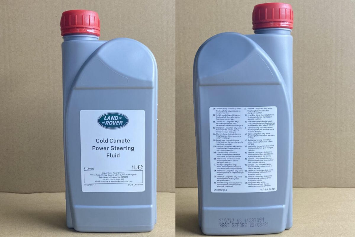 Land Rover Cold Climate Power Steering Fluid